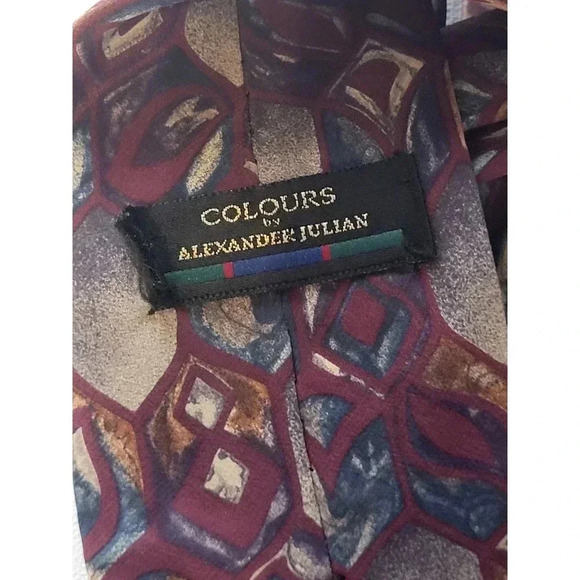 Colours by Alexander Julian Print Tie - Picture 3 of 4